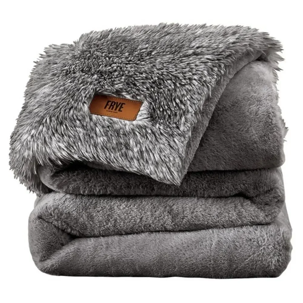 FRYE Arctic Luxe Faux Fur Throw 70”x60”